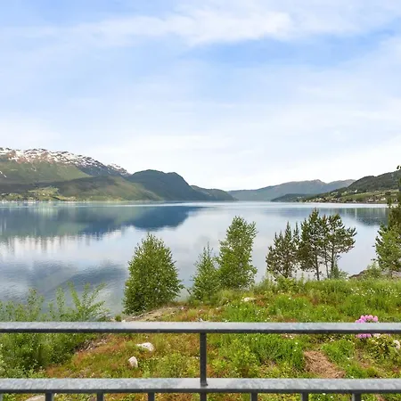Modern House By The Fjord In Sandane, Nordfjord. *