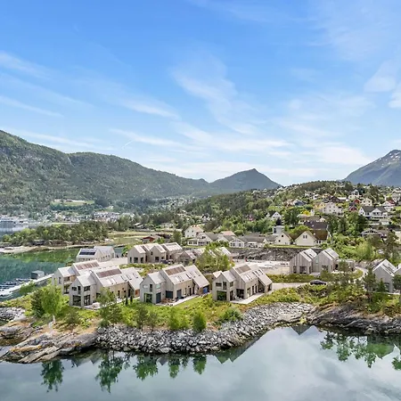 Modern House By The Fjord In Sandane, Nordfjord. Villa