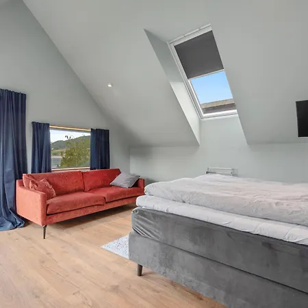 Villa Modern House By The Fjord In Sandane, Nordfjord. *