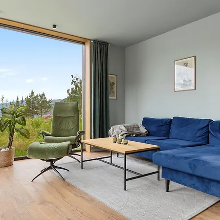 Modern House By The Fjord In Sandane, Nordfjord. Villa Sandane